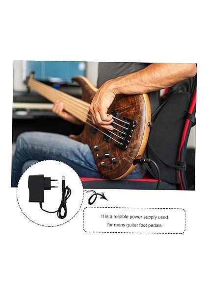 1 Bilgisayar Efekt Güç Kaynağı Taşınabilir Güç Akü Şarj Cihazı Pil Şarj Aleti Içilebilir Şarj Cihazı Gitar Efekti Şarj Aracı Yaratıcı Güç Aracı Basit Plastik Uzatma Hattı Dc fırsatları
