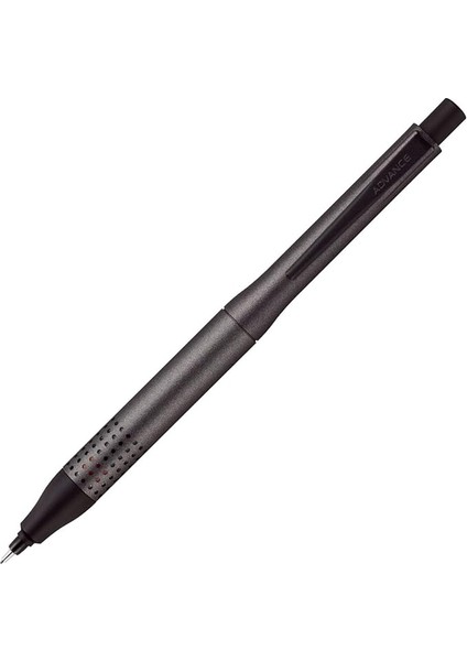 Uni Kurutoga Advance Yükseltme Modeli 0,5 mm Mekanik Kalem, Tabanca Metalik Gövde (M510301P.43), Siyah