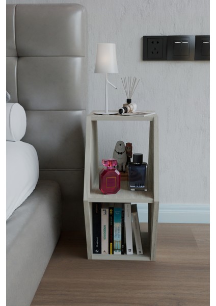 Altıgen Komodin, Modern Yatak Odası Başucu Sehpası, Dekoratif Kitaplık,raflı Komodin fiyatları