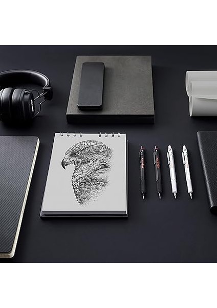 600 Versatil Uçlu Kurşun Kalem, Siyah,0.5 mm indirimleri