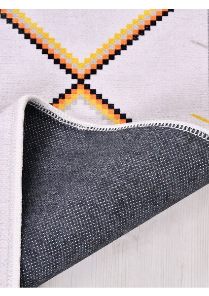 Otantik MDL492 Modern Baskı Halı Silinebilir Yıkanabilir Salon Antre Mutfak Halı Yolluk fırsatları