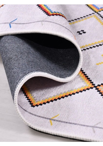 Otantik MDL492 Modern Baskı Halı Silinebilir Yıkanabilir Salon Antre Mutfak Halı Yolluk indirimleri