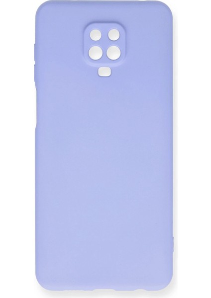 Xiaomi Redmi Note 9 Pro Kılıf Nano Içi Kadife Silikon - LILA-(5796) - N695J778-M03695