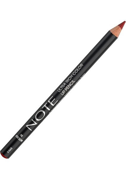 Ultra Rich Color Lip Pencil 06 Note Red Dudak Kalemi, Kırmızı
