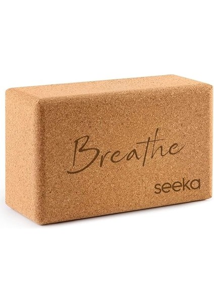 Seeka Yoga Mantar Blok 700g Hipoalerjenik Doğal Malzeme ile Ergonomik ve Kaymaz Yapı fiyatları