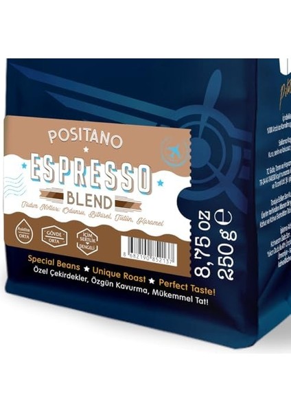 Moliendo Finest Coffee Positano Espresso Blend Kahve (Çekirdek) 250 G fiyatları