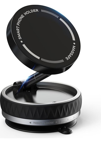 Magsafe Için Araç Telefonu Tutacağı, Akşam Yemeği Güçlü ve Manyetik 360° Ayarlanabilir Araç Telefonu Montajı, Tüm Akıllı Telefonlar ve Tüm Araba Modelleri Için Hızlı Çıkarma Cep Telefonu