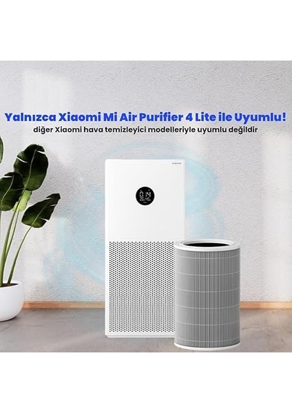 Smart 4 Lite Hava Temizleyici ile Uyumlu Filtre indirimleri