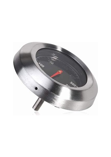 Paslanmaz Çelik Sigara Içen Mangal, 2 Adet, Barbekü Termometresi, Manometre, Paslanmaz Çelik, Bimetalik, Mutfak Kızartma, Gösterge Termometresi, Celsius ve Fahrenheit 100 – 700 ℉ modelleri