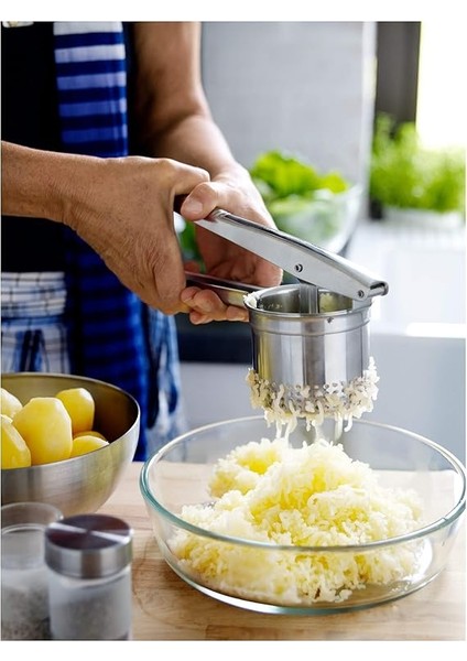 Idealisk Patates Ezici Püre Yapıcı Yıkanabilir Paslanmaz Çelik Kırılmaz Çok Sağlam Pö fiyatları