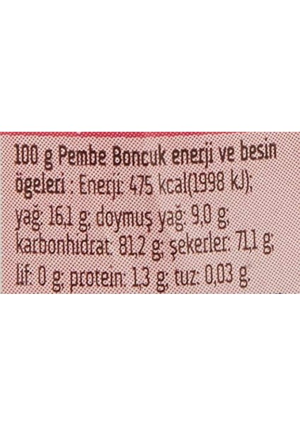 Pasta Süsü Pembe Boncuk 50 gr modelleri
