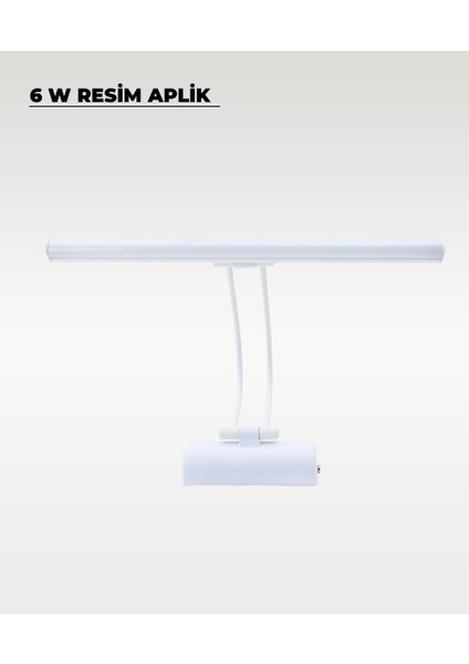 6W Beyaz Flüt Aplik 3200K (Sarı Işık) modelleri