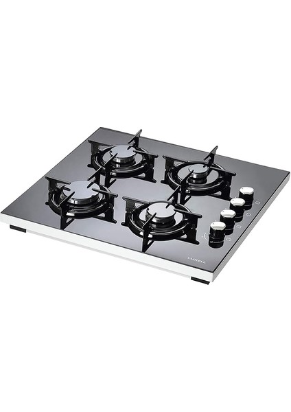 40TSHDF Lpg'li Cam Setüstü Ocak, Siyah