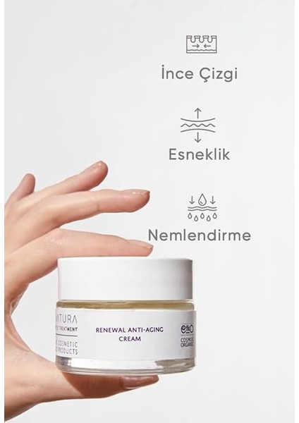 Natura Organik Yaşlanma Karşıtı Anti-Aging Krem Ölmez Otu Çiçeği Özlü 50 ml modelleri