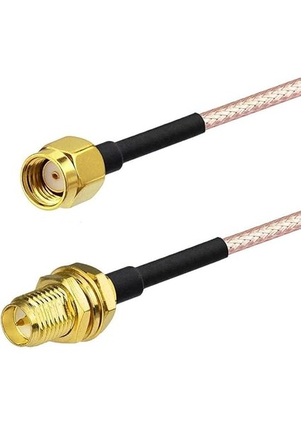 Rp-Sma Fişi, Rp-Sma Soket Kablosu, 60 cm RG316 Wifi Anten Uzatma Koaksiyel Kablo (2 Adet) Kablosuz Mini Pcı Express Pcıe Ağ Kartları Için Wifi Adaptörü Wifi Router Ağ Geçidi fiyatları