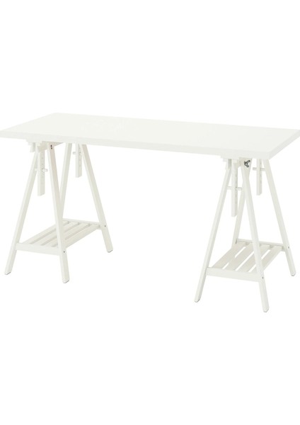 Lagkapten / Mıttback Çalışma Masası Beyaz 140 x 60 cm