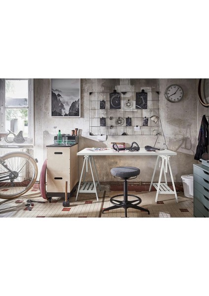 Lagkapten / Mıttback Çalışma Masası Beyaz 140 x 60 cm indirimleri