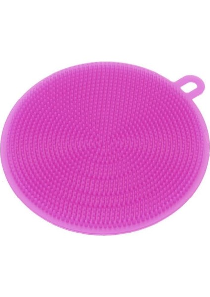 Optana Silikon Bulaşık Süngeri Çok Amaçlı Temizlik 2 Li Sebze Meyve Yıka