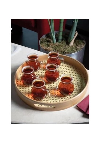 Life 6 Adet Ateşe Dayanıklı Kulplu Cam Keyifli Çay Bardağı Kupa Seti MIT1165 fiyatları