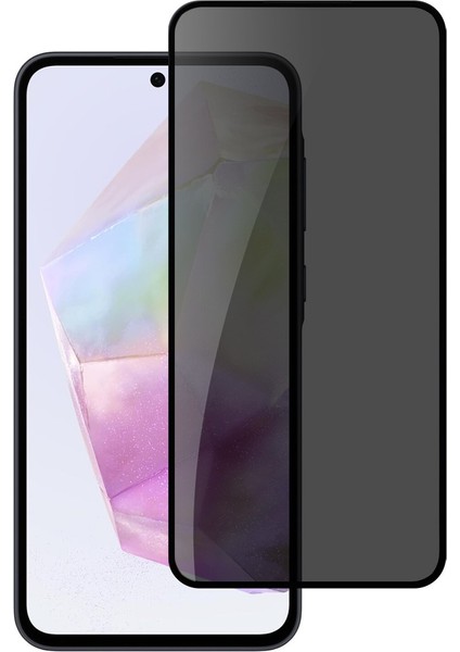 Samsung Galaxy A07 Uyumlu Hayalet Ekran Koruyucu Cam Tam Kaplama 9d