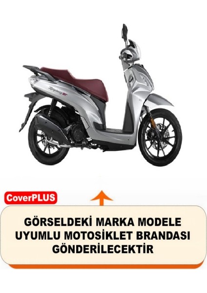 Sym Symphony St 200I Abs Branda (Arka Çanta Uyumlu) Motosiket Brandası (Gri Renk) Motor Örtüsü Çadır Su Geçirmez Motosiklet Kılıfı Motor Brandası fiyatları
