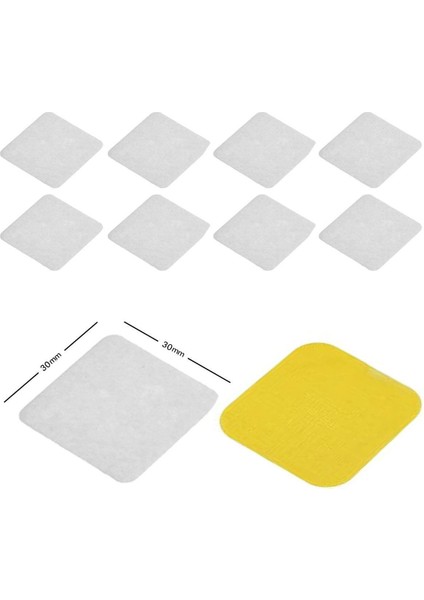 50 Adet 3x3 cm Çift Taraflı Yapışkan Kare Bant