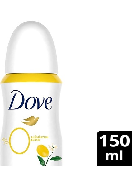 Kadın Deodorant%0 Alüminyum Limon Çiçeği & Vanilya 150ML fiyatları