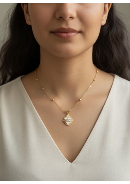 Vintage Buket Çelik Kolye fiyatları