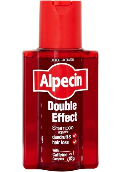 Doubleeffect Kafeinli Dökülme ve Kepek Karşıtı Şampuan 200 ml