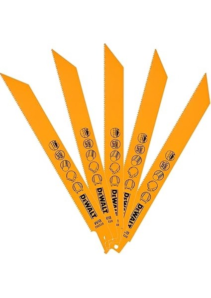 DT2353 Tılkı Kuyruğu Testere, Sarı, 5 Adet fiyatları