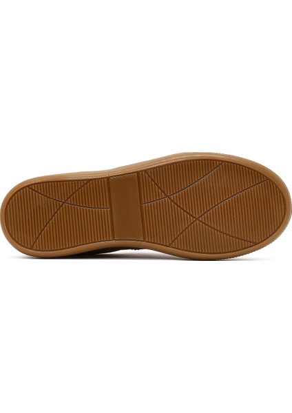 Kadın Taba Bağcıklı Kalın Tabanlı Süet Sneaker 25AFE145210 fırsatları