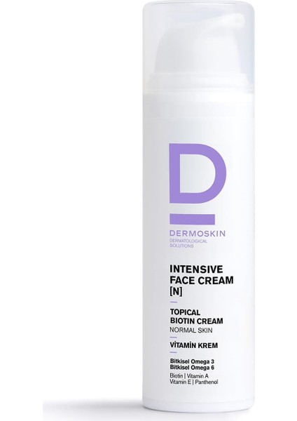 Dermoskin Topicalbiotin N Cilt Kremi 1 Paket (1 x 50 Ml)