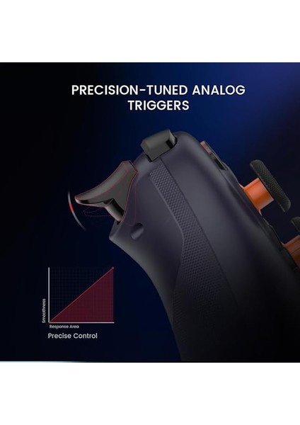 Nova Lite Çoklu Platform Kablosuz Oyun Kumandası, Pc, Steam, Switch, Ios ve Android Uyumlu Hall Effect 20Hz Turbo (Space Purple) indirimleri