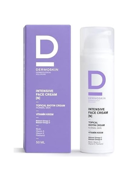 Dermoskin Topicalbiotin N Cilt Kremi 1 Paket (1 x 50 Ml) modelleri