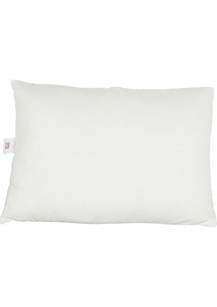 Comfort Düz Dış KUMAŞ:%100 Pamuk, Iç Dolgu: Boncuk Elyaf Yastık, Beyaz, 50X70 cm