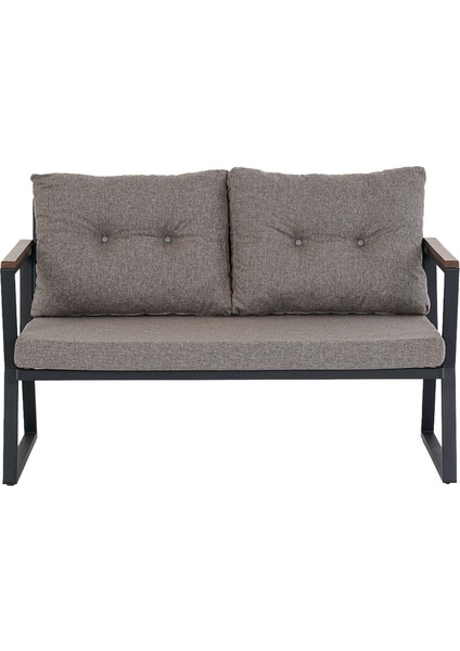 Fabri 2'li Balkon Koltuğu Açık Kahverengi