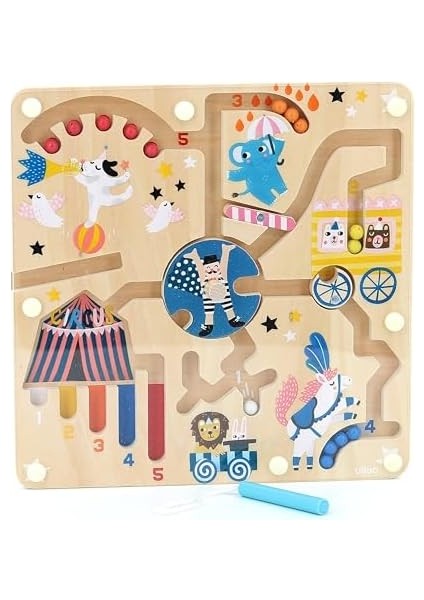 Circus Maze By Michelle Manyetik Sirk Labirenti modelleri