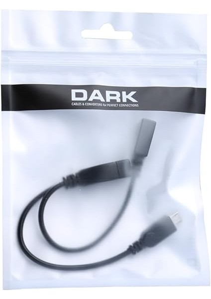 Micro USB Erkek - USB 2.0 Dişi, Micro USB Dişi Otg Y Kablo (DK-CB-MICROTG2Y) fırsatları
