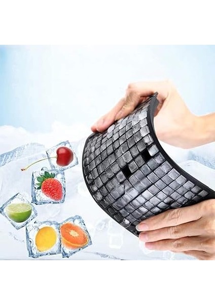 2 Adet Mini Buz Küpü Kalıbı, Silikon Buz Kalıbı, Küçük, Bpa Içermez Esnek modelleri