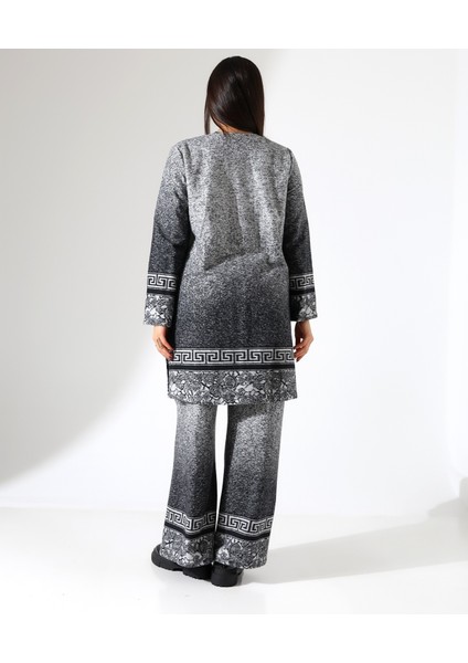Kadın Kimono Büyük Beden Üç Parça Takım