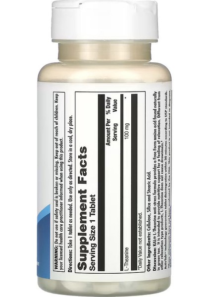 L-Theanine 100 Mg 30 Tablet fiyatları
