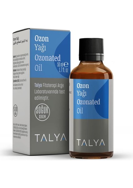 Talya Ozon Yağı 50 ml - Ozonlanmış Zeytinyağı - Soğuk Sıkım - Sivilce ve Akne Karşıtı - Cilt Nemlendirici - Sağlıklı ve Parlak Cilt Görünümü fiyatları