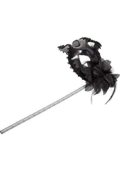 Bfs Siyah Işıltılı Tutmalı Fotoğraf Çekimi Maskesi 18X29 cm fırsatları