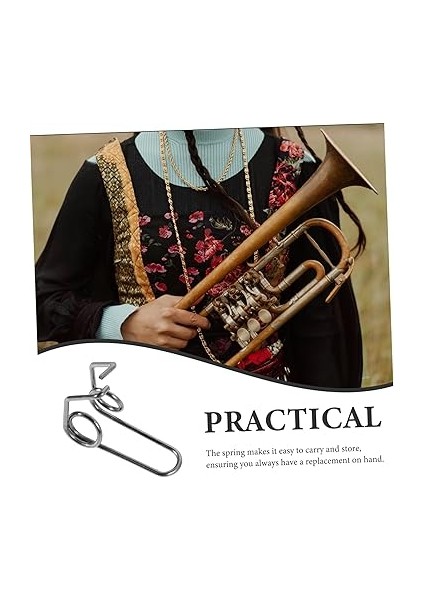 & Taşıması Kolay Trompet Vana Tamir Takımı - Su Anahtarı Tükürük Vanası Için Yaylı 20 Adet Müzik Aleti Parçası indirimleri