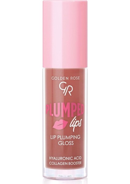 Golden Rose Plumped Lips Lip Plumping Gloss No: 208 - Dolgunlaştırıcı Dudak Parlatıcısı