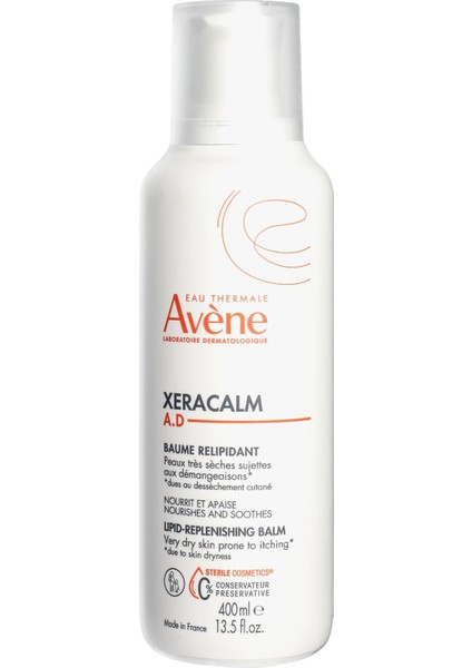 Xeracalm A,d Baume Relipidant Nemlendirici Balsam (400 Ml)