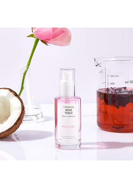 Pelcare Rose Face Tonic | Gözenek Karşıtı%3 Niacinamide Içerir. (50 ml | 1.7 Oz)