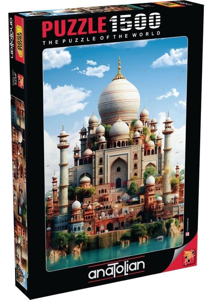 Puzzle - Tac Mahal / 1500 Parça Puzzle, #4579