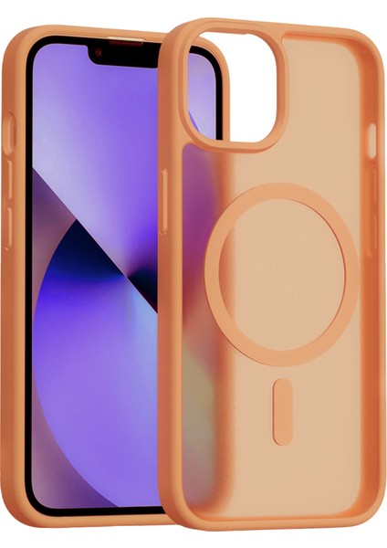 Yzlal Joko Iphone 15 Jota Magsafe Kapak - Turuncu