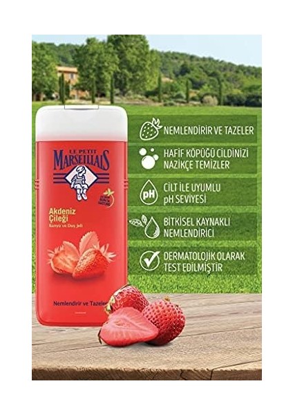 Le Petit Marseillais Duş Jeli Akdeniz Çileği (650 Ml) modelleri
